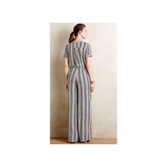 Anthropologie: Harlyn Striped Jumpsuit - Picture 5 of 6